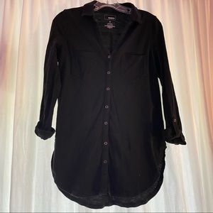 Sonoma Black Utility Tunic Top. Small. Good Condition.